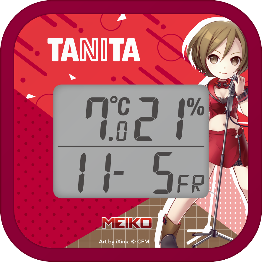 TANITA 初音ミク イラスト体組成計 タニタ 初音ミク」とコラボレーションした商品の予約を開始｜プレス